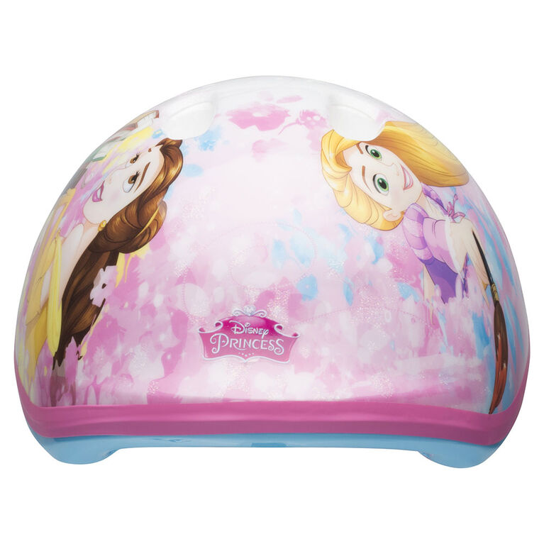 Disney Princess - Toddler Bike Helmet - Belle, Rapunzel, Cinderella (Fits head sizes 48 - 52 cm)