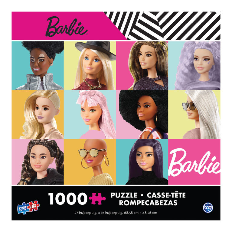 Sure-Lox Puzzles - Barbie Puzzle Collection - Faces