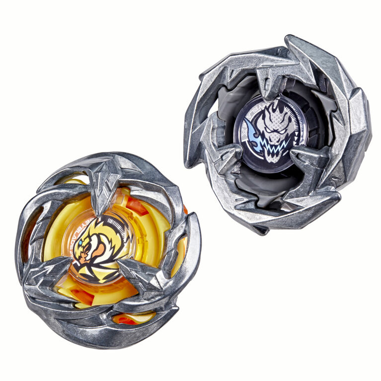 Beyblade X Gale Wyvern 3-60T & Sword Dran 3-80B Dual Pack Set with 2 Right-Spinning Tops; Authentic Takara Tomy Battle Tops
