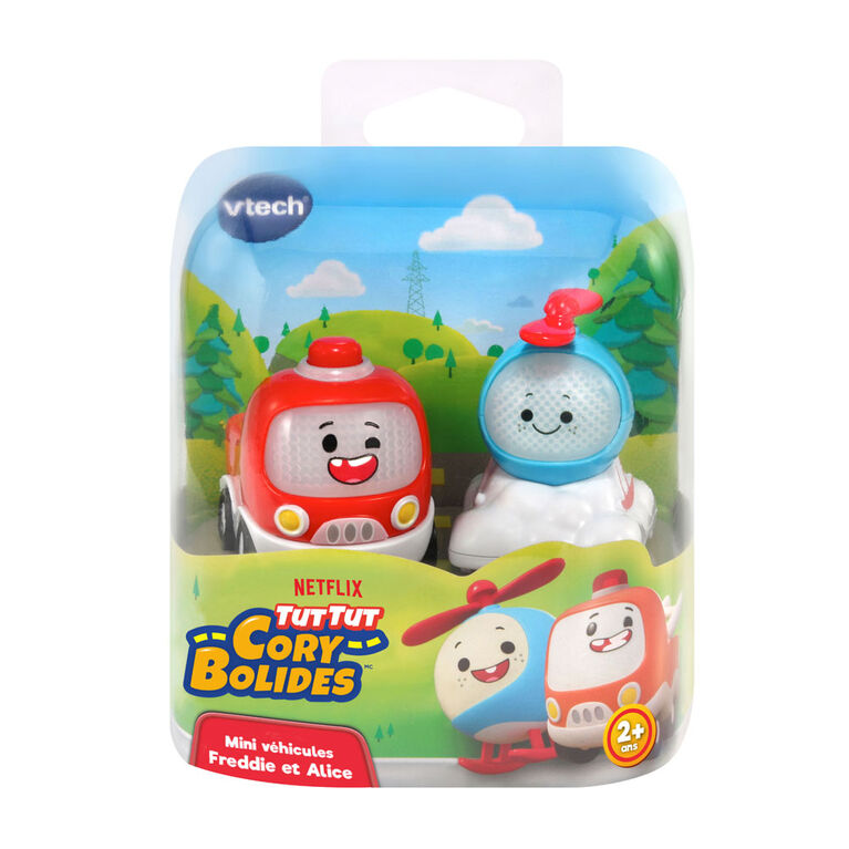 VTech Tut Tut Cory Bolides - Mini véhicules Freddie et Alice -Édition française