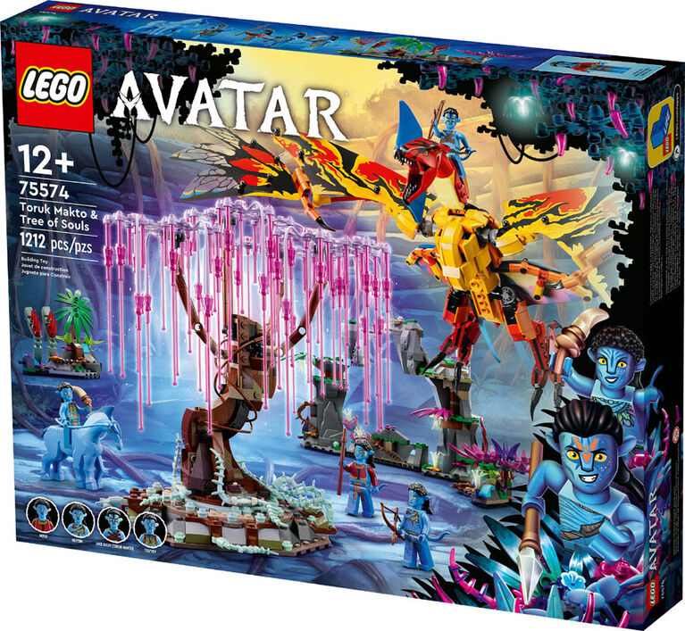 LEGO Avatar Toruk Makto and Tree of Souls 75574 Building Toy Set (1,212 Pieces)