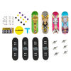 Tech Deck, Ultra DLX Fingerboard 4-Pack, Finesse Skateboards, Collectible and Customizable Mini Skateboards