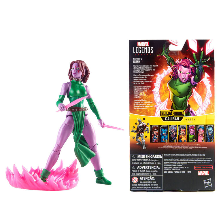 Série Marvel Legends de Hasbro - Figurine de collection Marvel's Blink (collection X-Men).