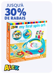 JUSQU'À 30% DE RABAIS ALEX