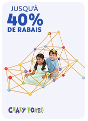 JUSQU'À 40% DE RABAIS Crazy Fort