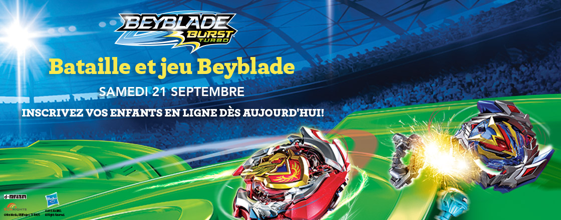 Bataille et Jue Beyblade SAMEDI 21 SEPTEMBRE