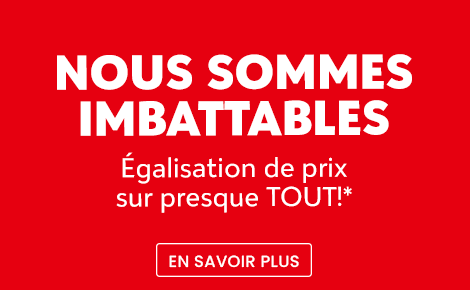 Égalisation de prix - En savoir plus