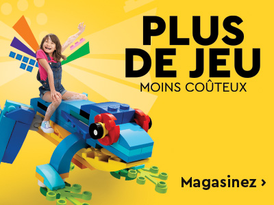 PLUS DE JEU MOINS COÛTEUX