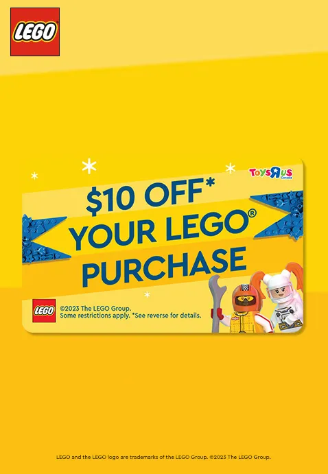 Get a SWEET $10 LEGO® savings card