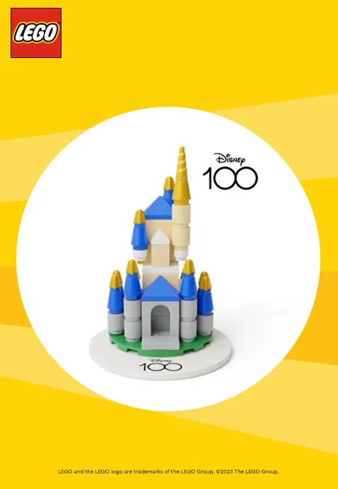 Make-and-take magic: a LEGO® Disney Castle!