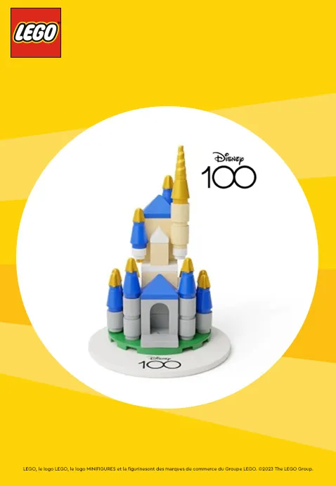 Créer et emporter magique : un château LEGO® Disney