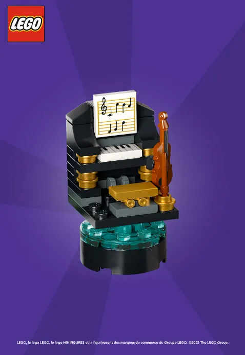 Obtenez un minicadeau LEGO® Musique