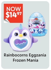 Now $14.97 Rainbocorns Eggzania Frozen Mania