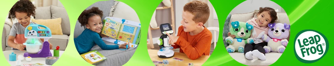 LeapFrog learning toys