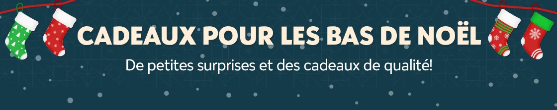 Cadeaux pour les bas de Noël