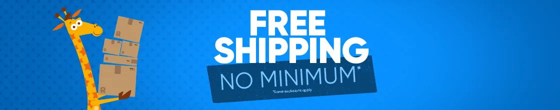 Free Shipping No Minimum