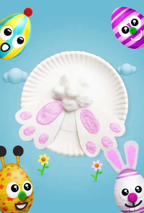 Easter-riffic Cottontail Craft