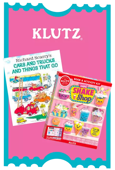 Klutz Crafting + Truck-tastic Sticker Fun