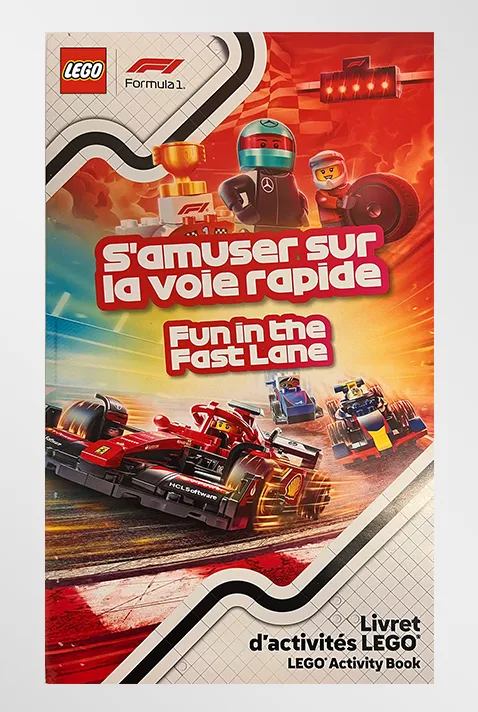 Prime Livre d'activités LEGO® F1®