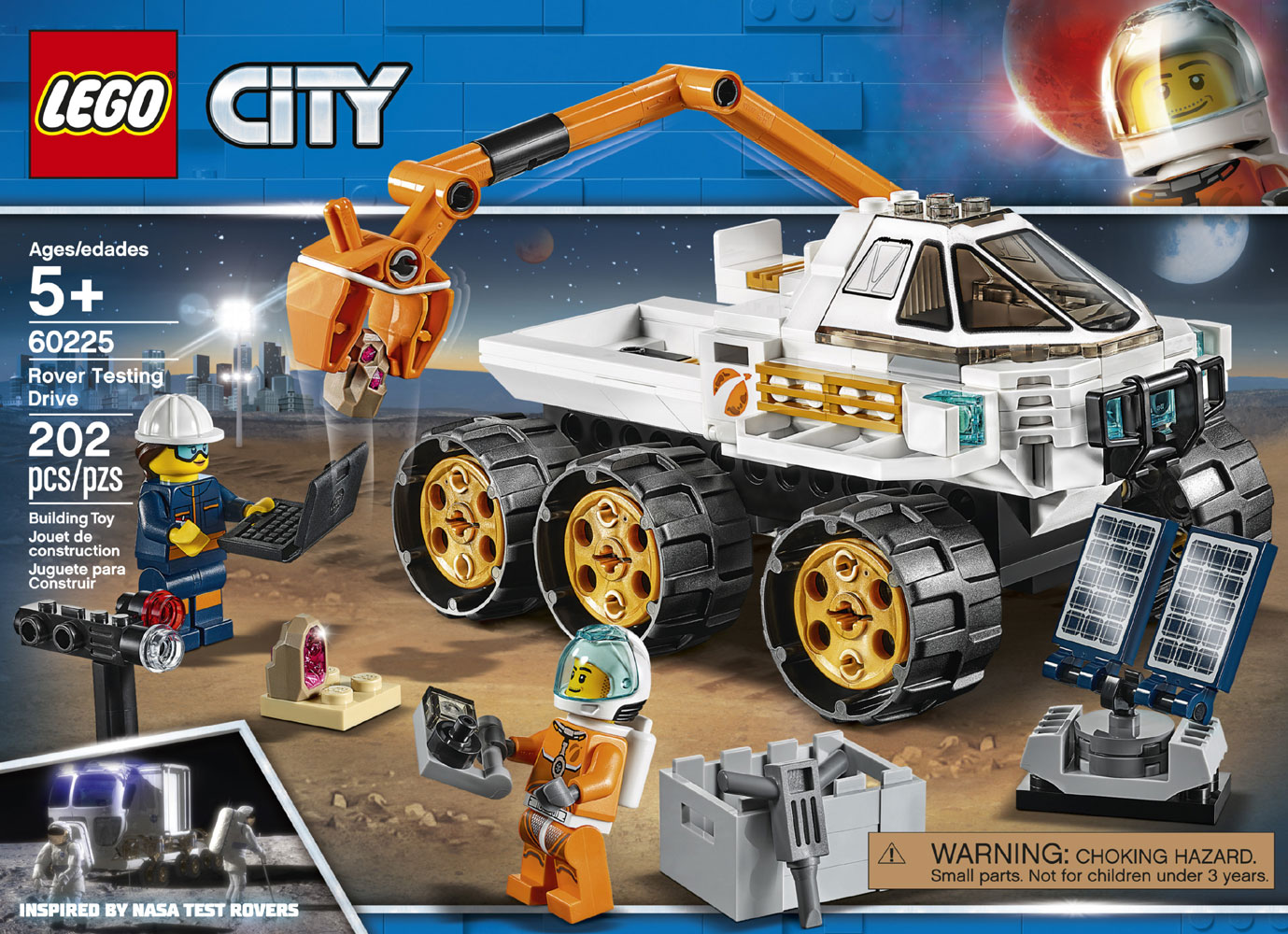 lego rover testing drive