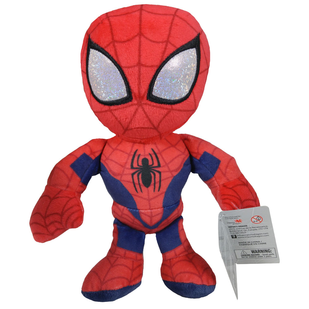 spiderman cuddly toy