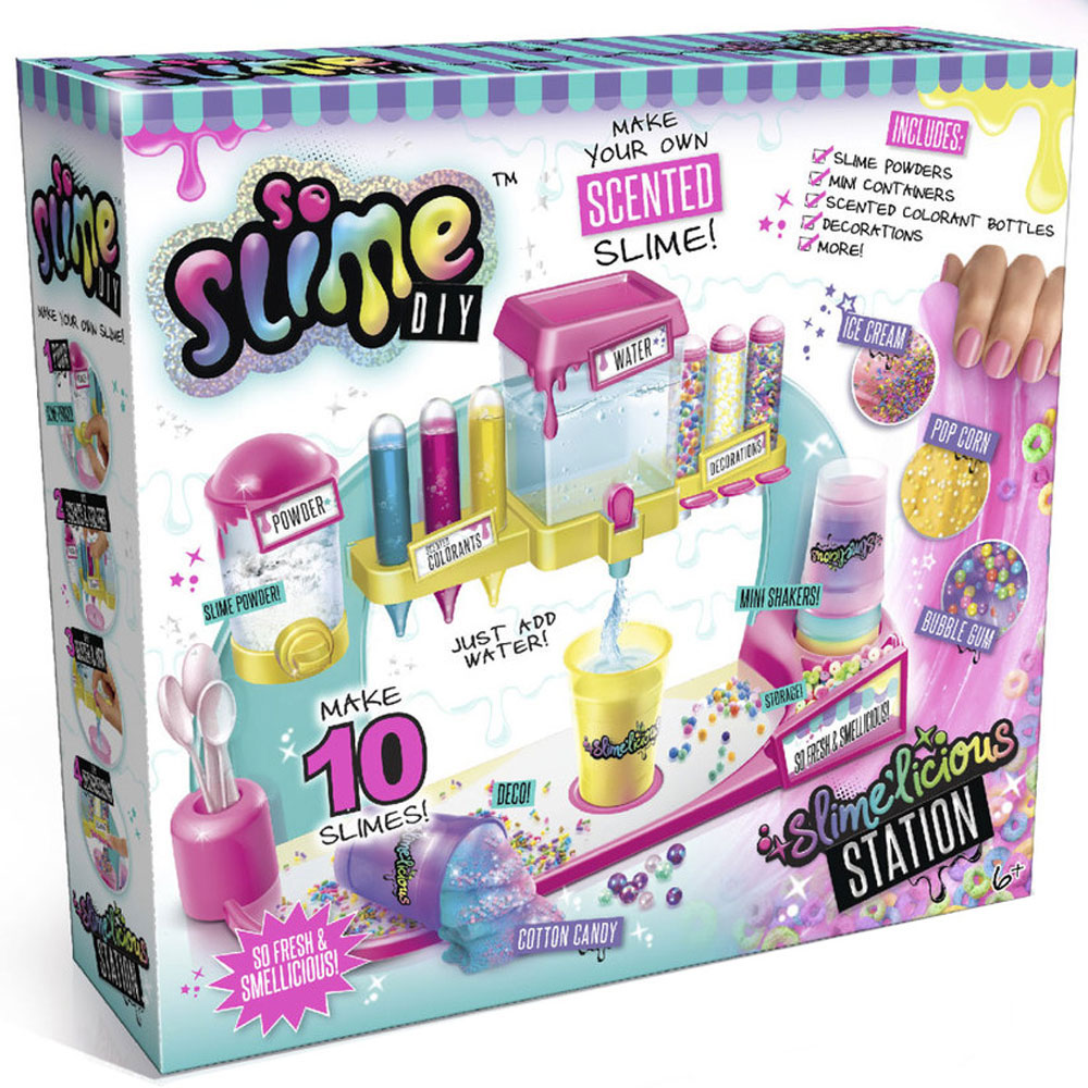 Canal Toys So Slime DIY Slime'Licious Slime Station - Make Your own Food  Scented Slime - Just add Water! No Glue Required. 6+