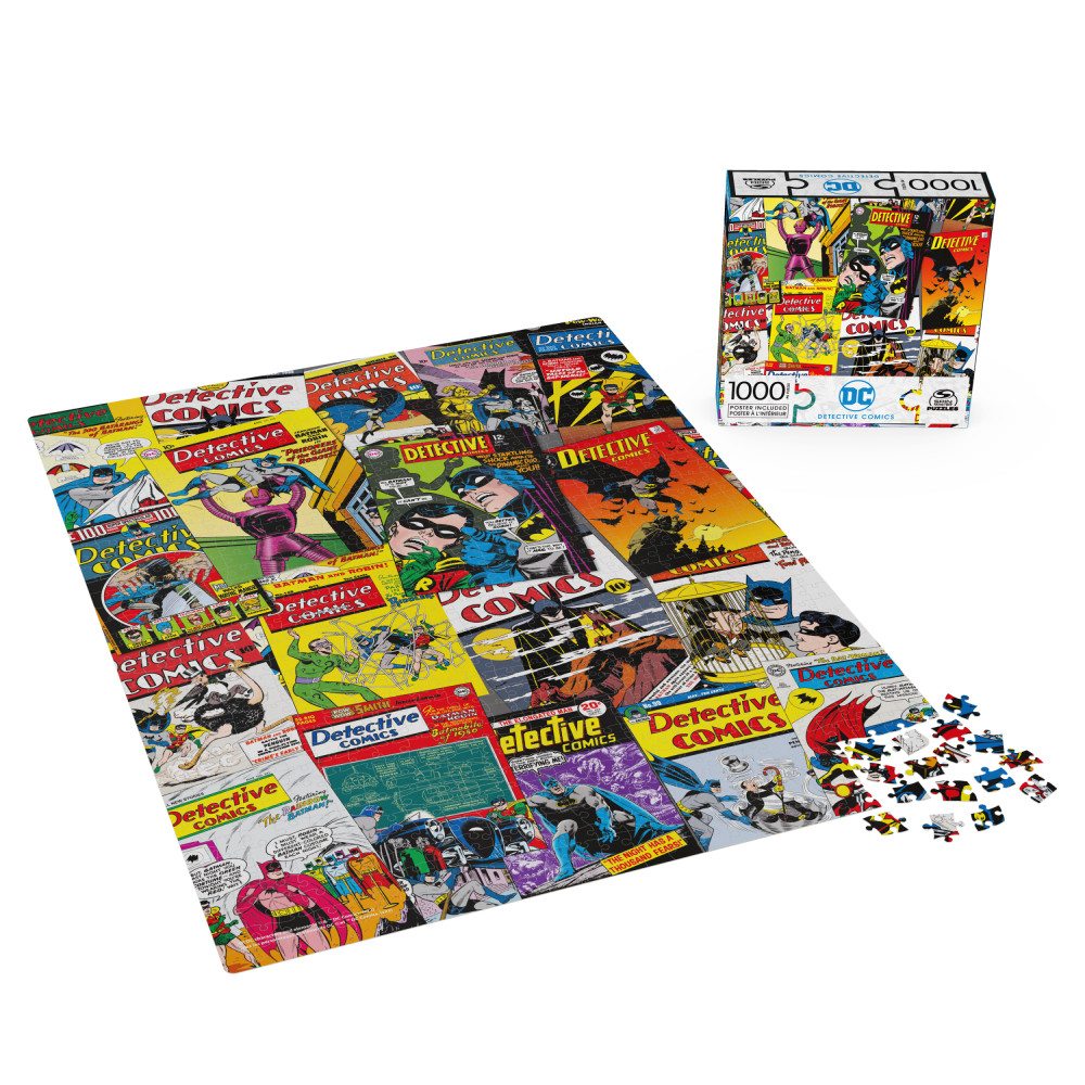DC Comics, Detective 1000Piece Jigsaw Puzzle Classic Retro Batman