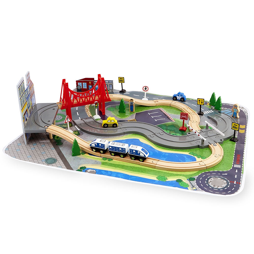 toys r us wooden train set