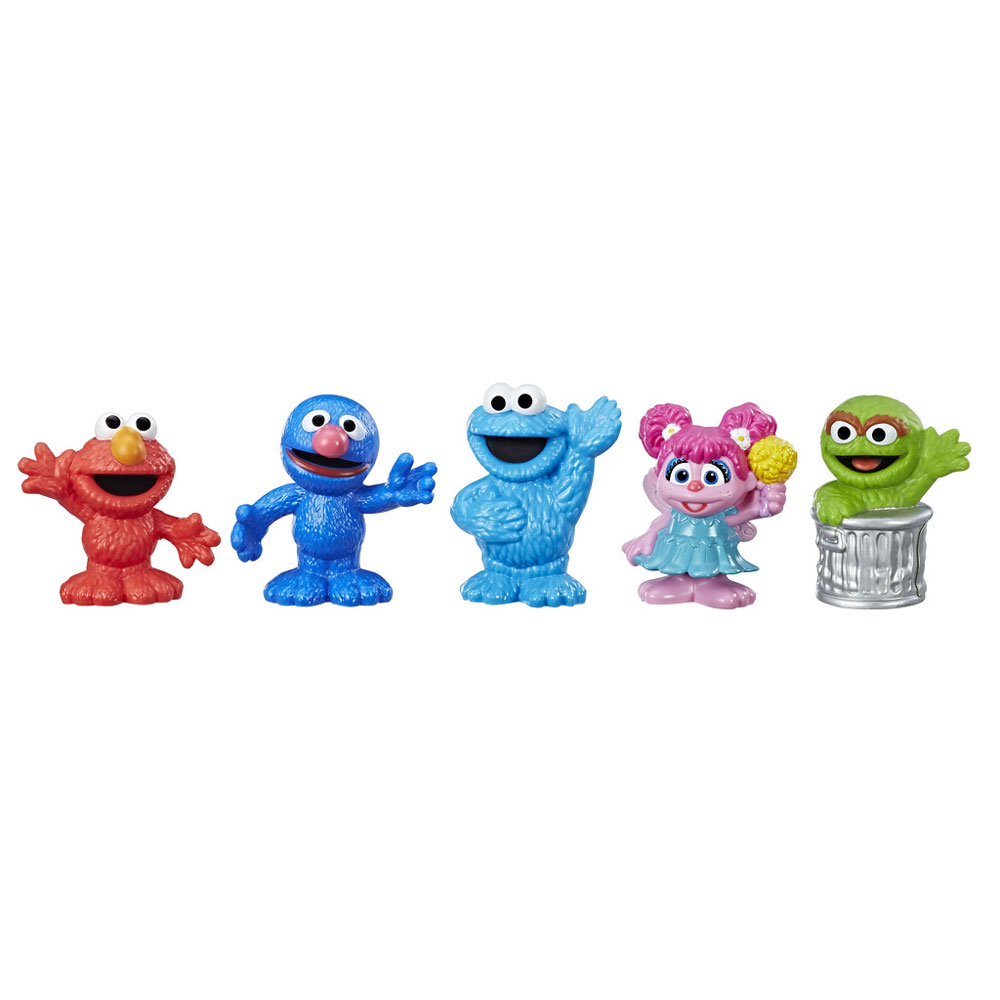 sesame street small plastic figures