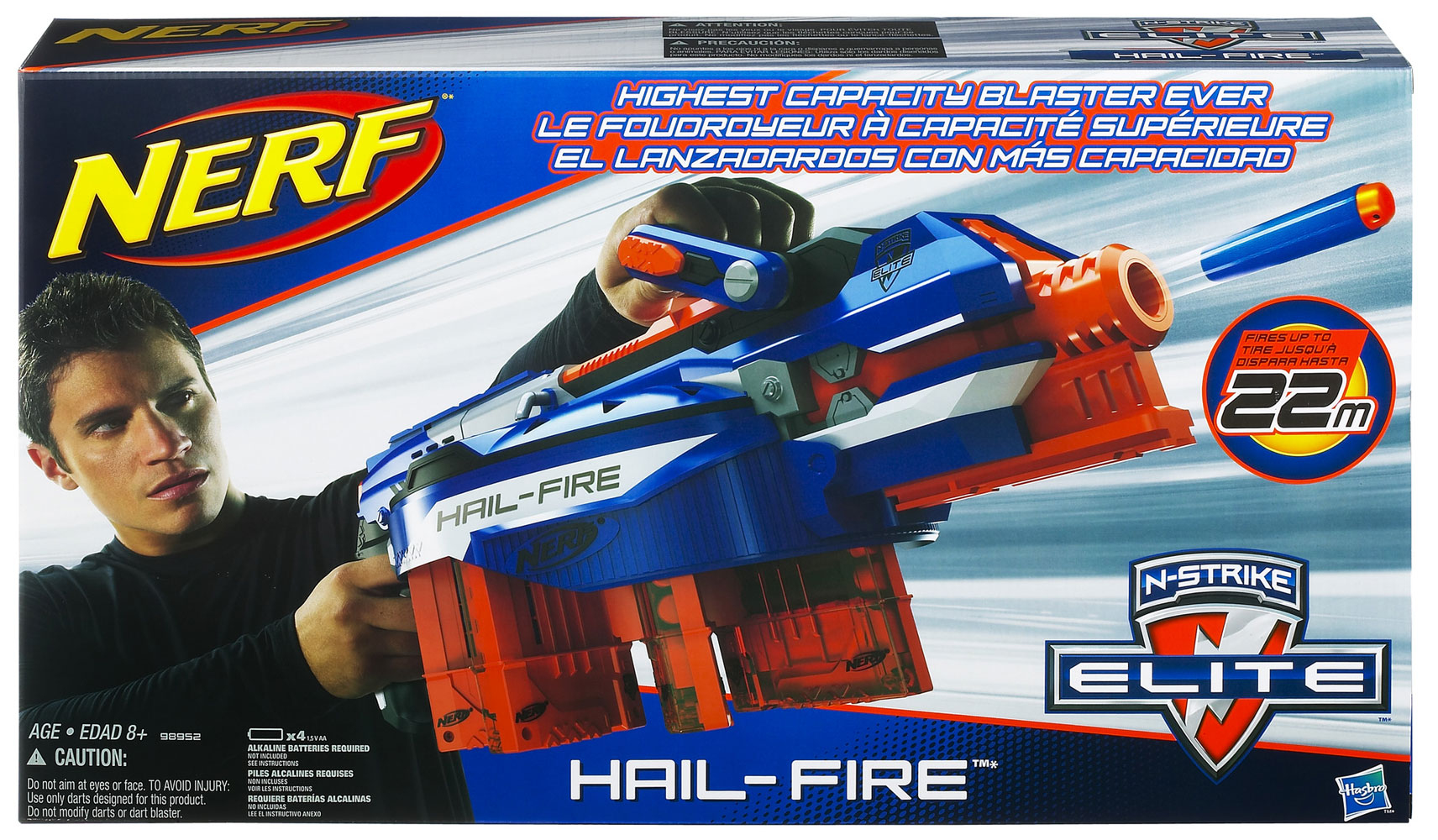 nerf elite hail fire blaster