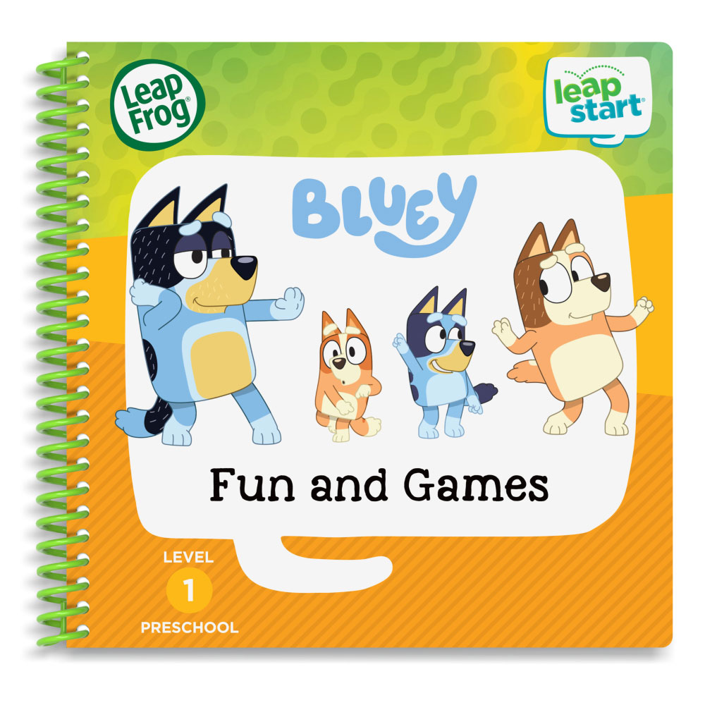 LeapStart Bluey Fun and Games Activity Book - English