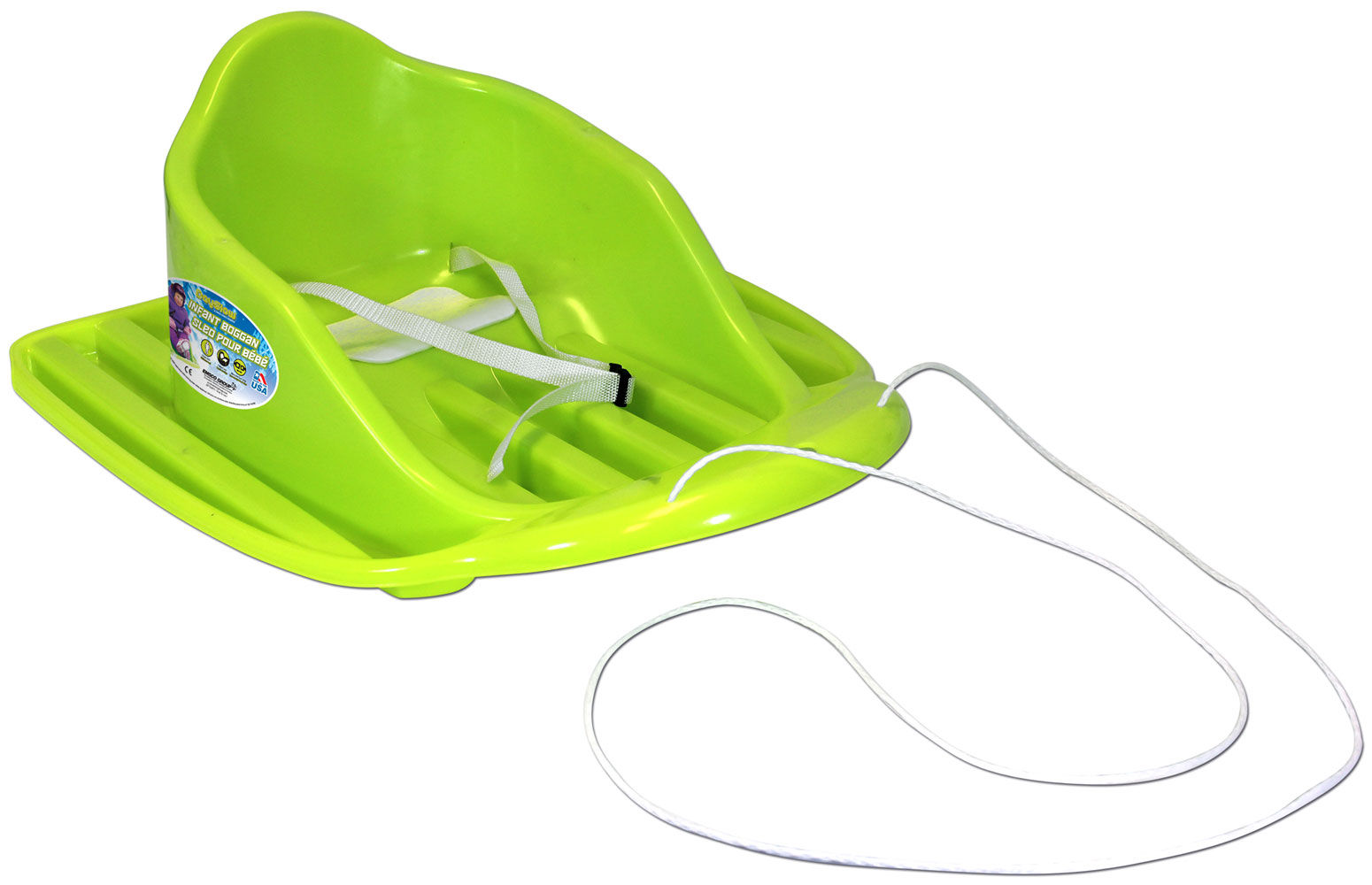 Dayglow Baby Sled Neon Green Toys R Us Canada