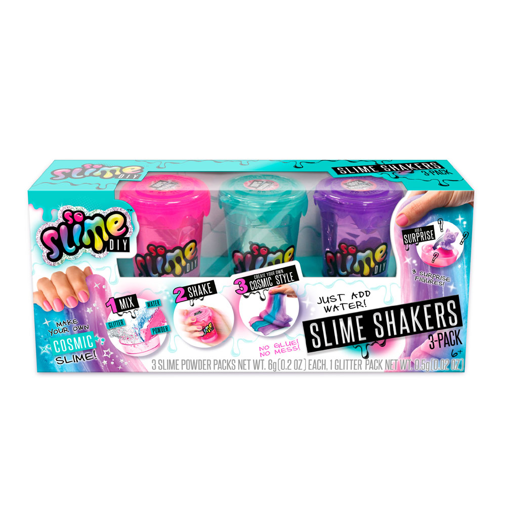 Kit créatif So Slime 3 + 3 Slime Shakers Arc-en-Ciel - Autres jeux