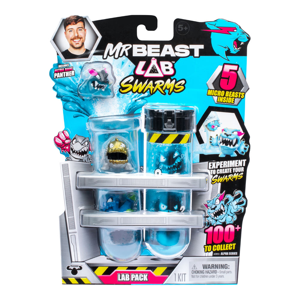 MrBeast Lab Swarms, Lab Pack, 5 Swarms Inside, Experiment to