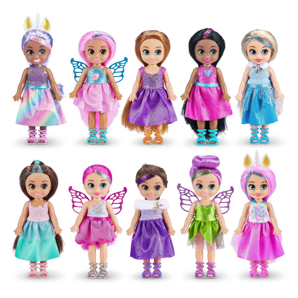 ✨Poupée✨ Zuru Ensemble de 10 poupées Sparkle Girls Little Friends