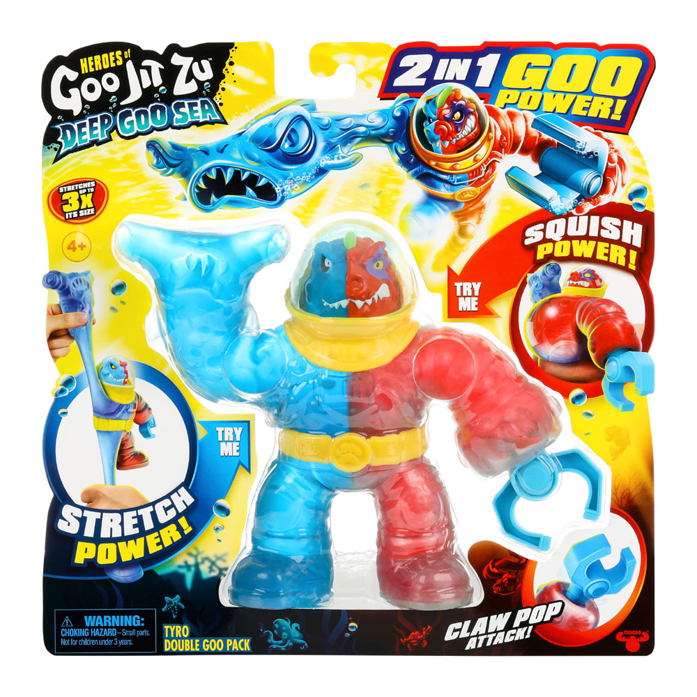 Heroes Of Goo Jit Zu Deep Goo Sea Double Goo Attack Pack | Toys R Us Canada