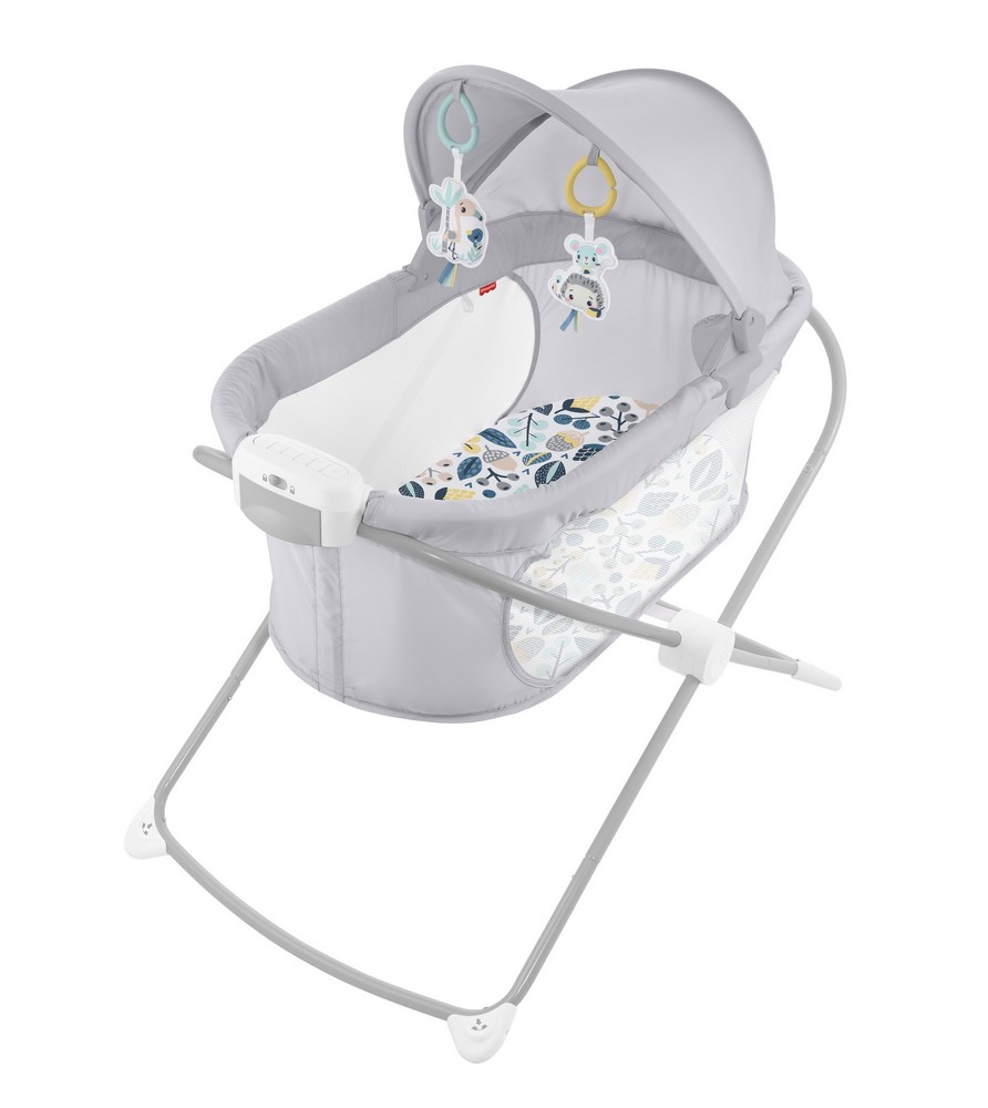 Buy Fisher-Price Soothing View Projection Bassinet Navy Foliage R  Exclusive for CAD Toys R Us Canada