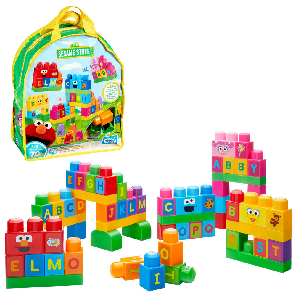 mega bloks sesame street let's build sesame street