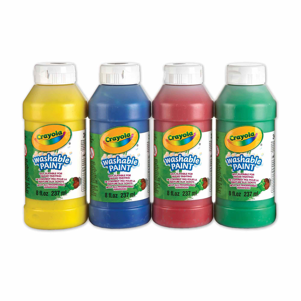 Crayola Washable Paints, 237 mL, 4 Ct Toys R Us Canada