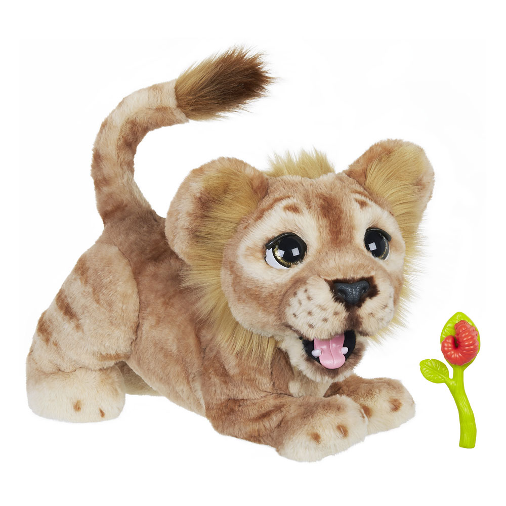 realistic lion stuffed animal