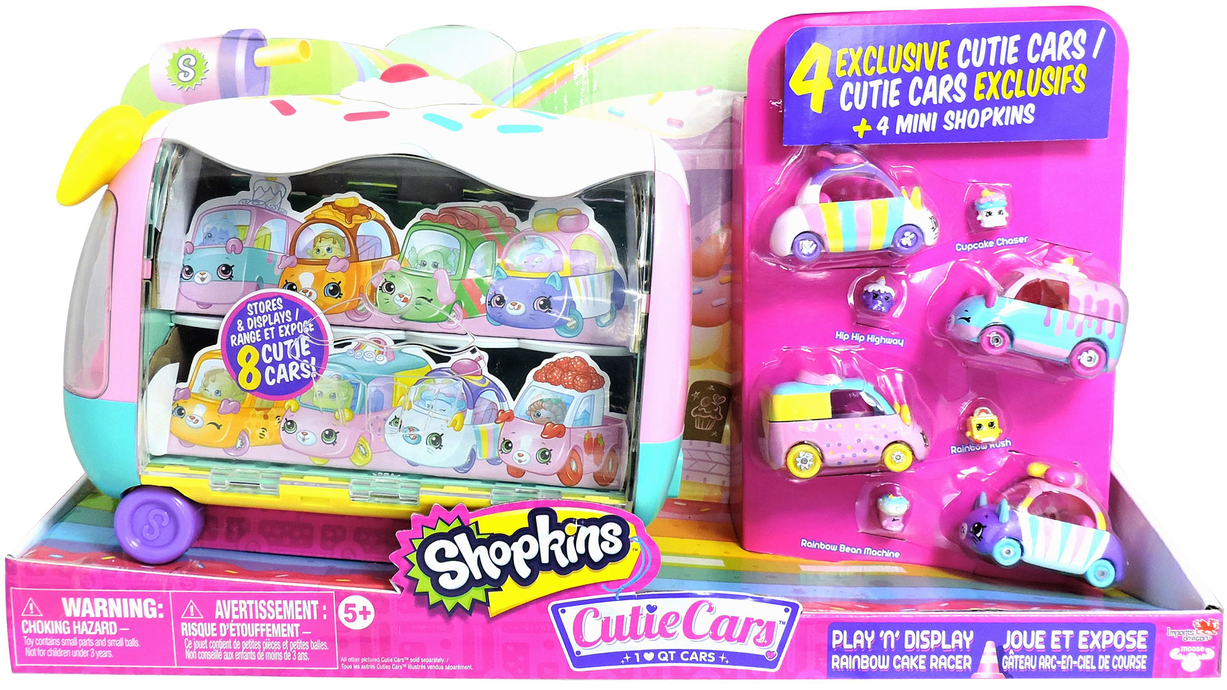 shopkins cutie cars cupcake van