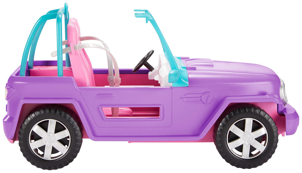 barbie purple jeep