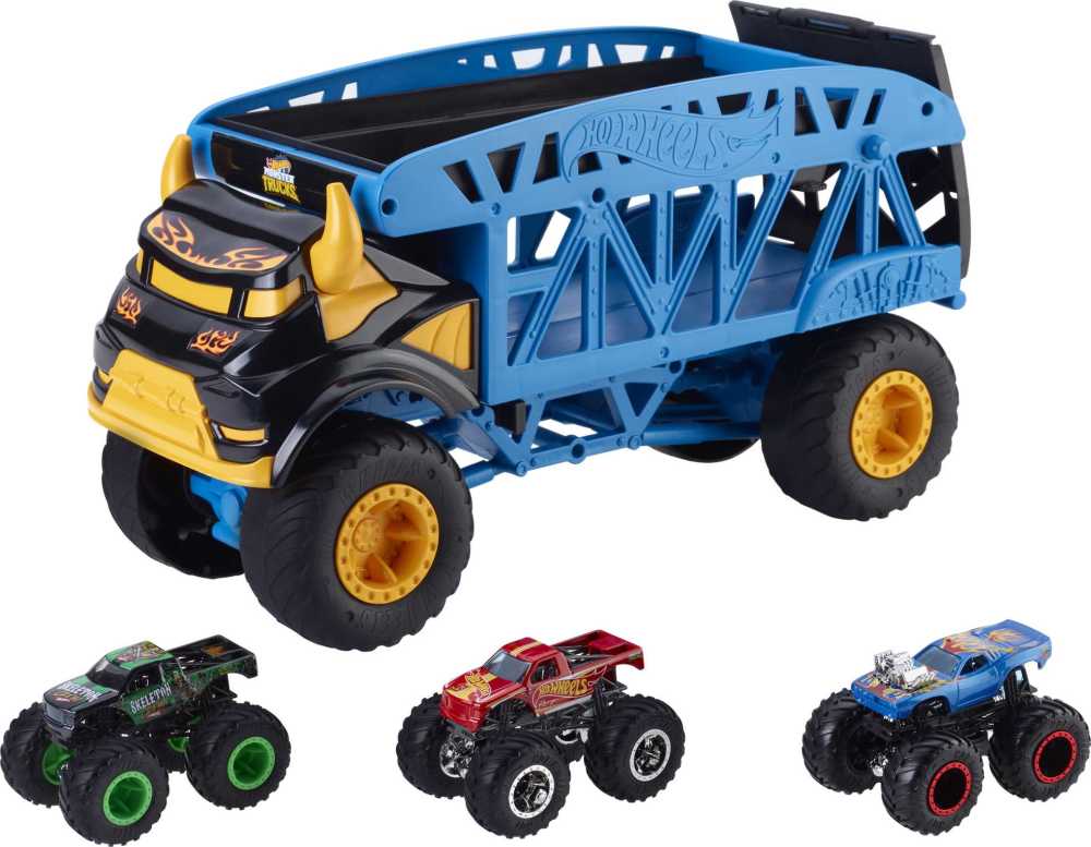 blue truck hot wheels