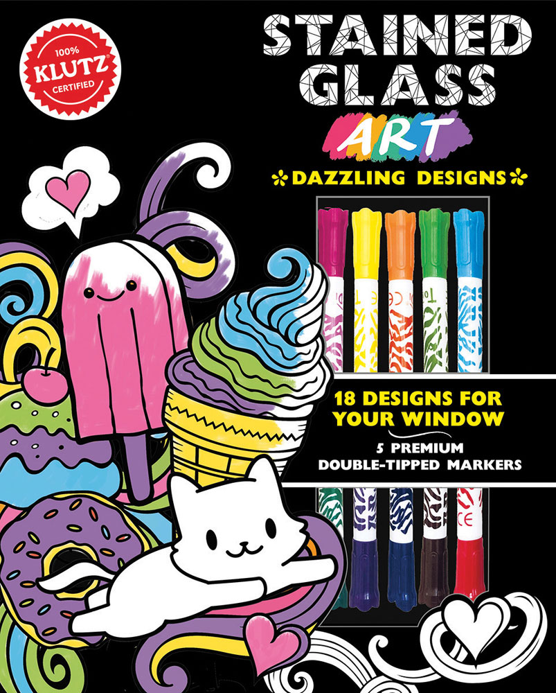 Klutz Stained Glass Art Dazzling Designs English Edition Toys R