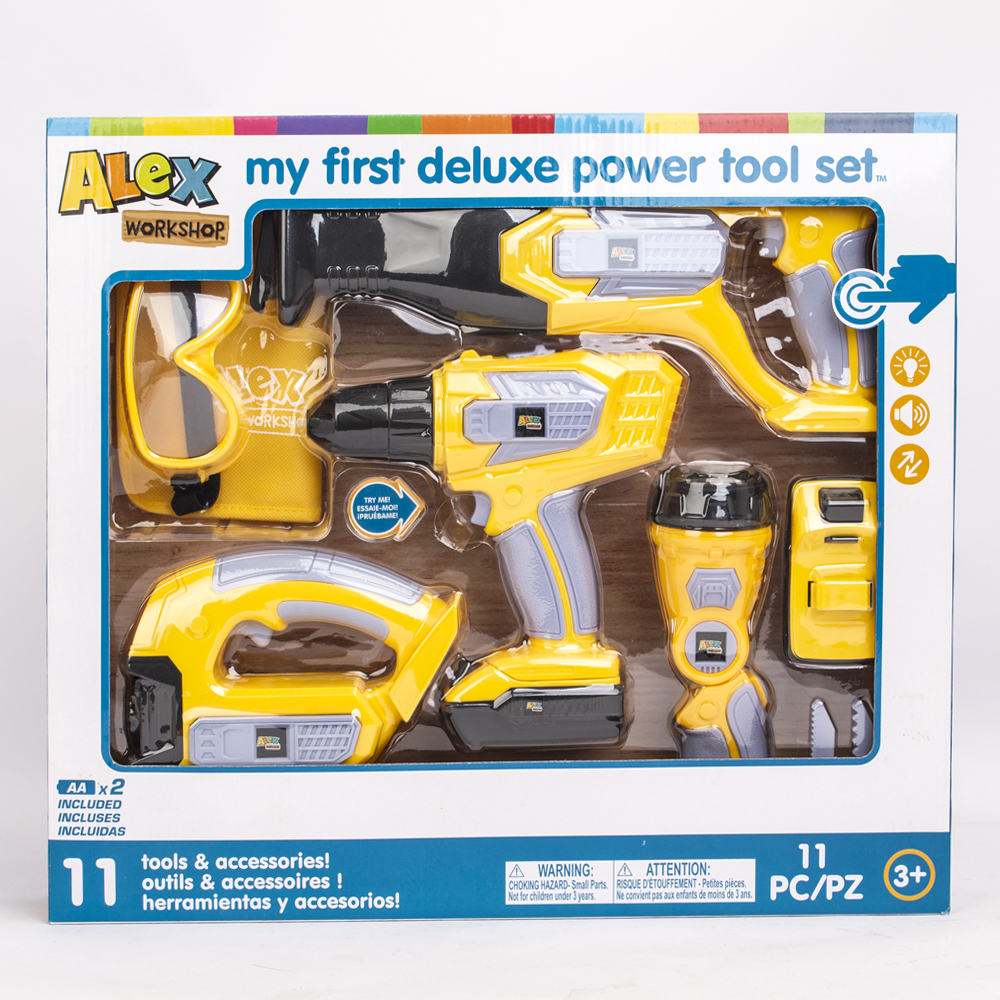 ALEX 10 Pcs Deluxe Power Tool Set Toys R Us Canada