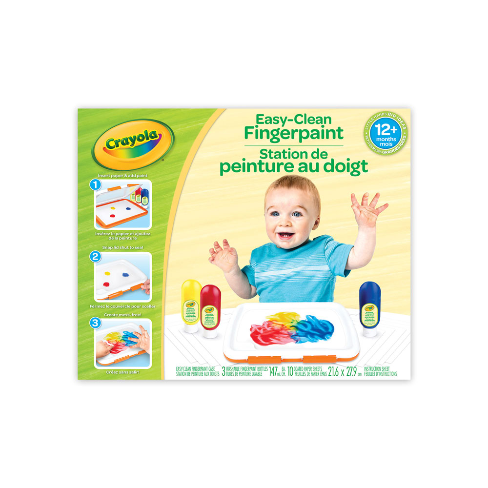 Crayola EasyClean Fingerpaint Set Toys R Us Canada