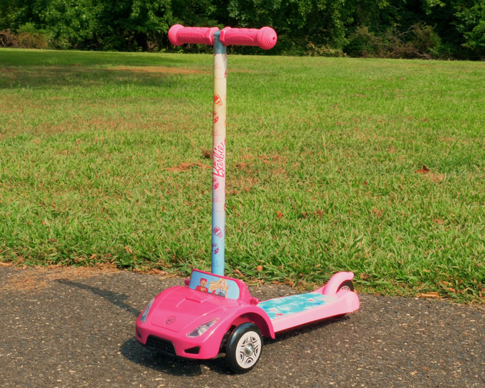 barbie with scooter