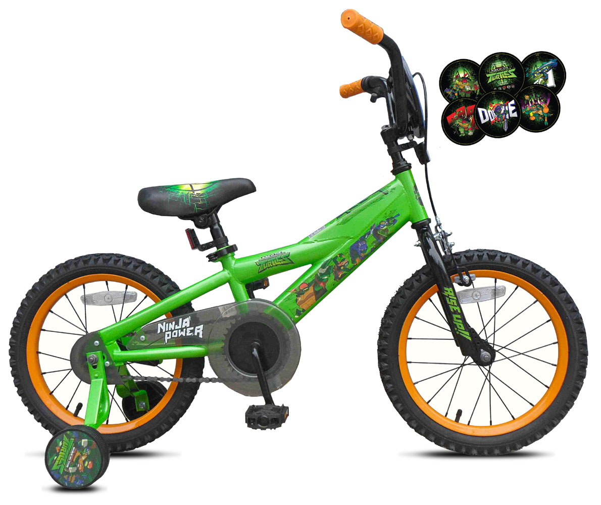 16 ninja turtle bike