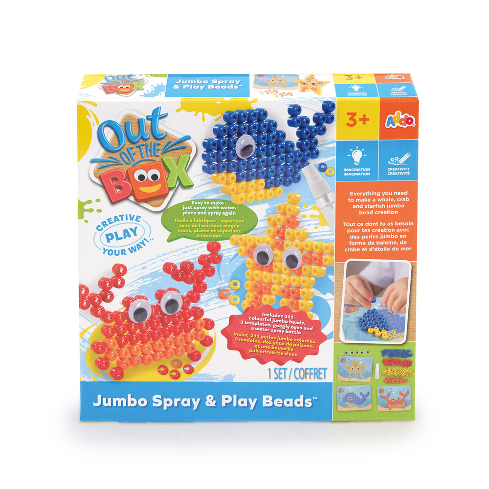 Out of the Box Jumbo Spray and Play Beads R Exclusive Toys R Us Canada