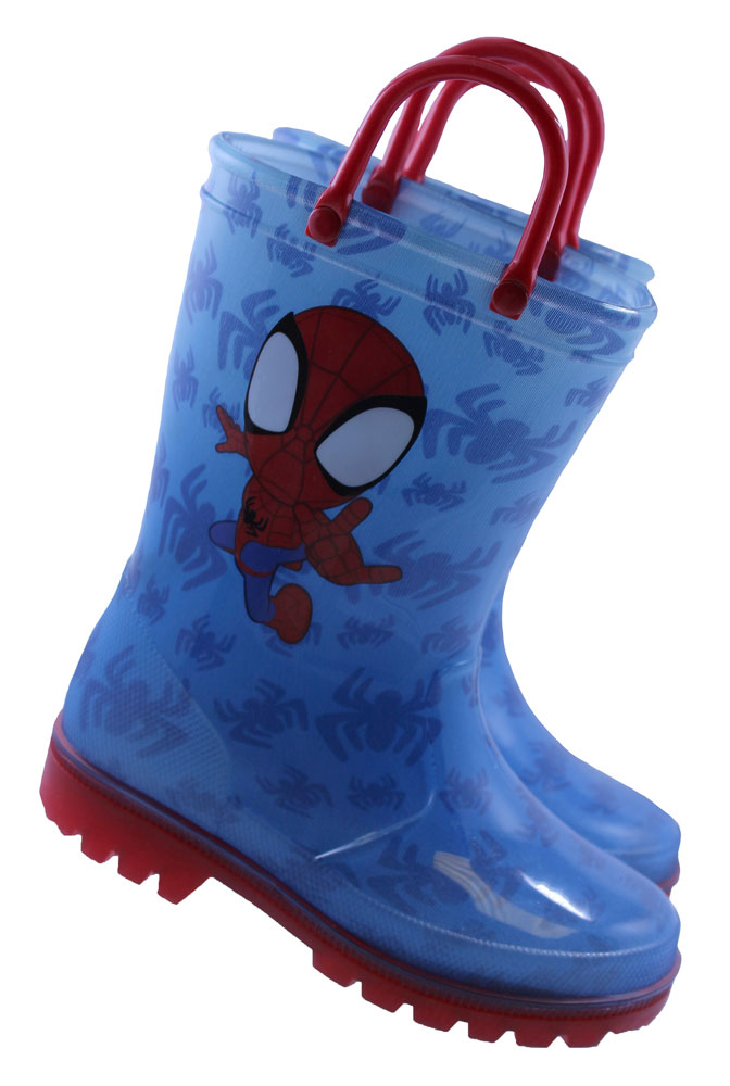 Spidey & Friends Rain Boot Lighted, blue Babies R Us Canada